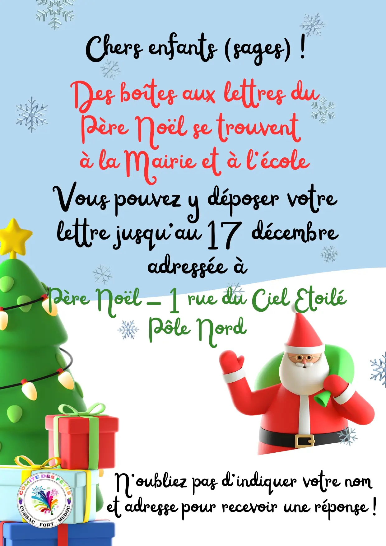 2025 11 19 Cussac LETTRE-PERE-NOEL