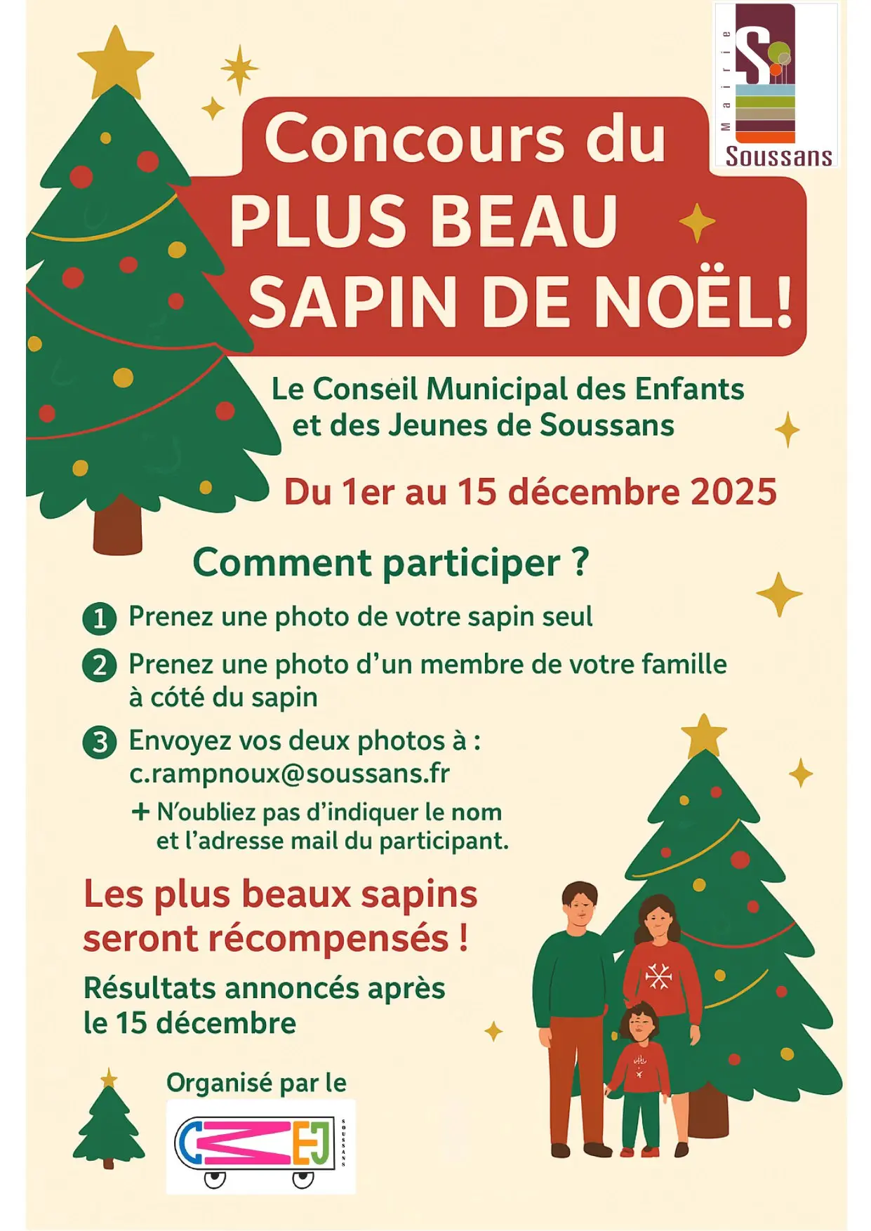 2025 12 01-15 Concours sapin soussans