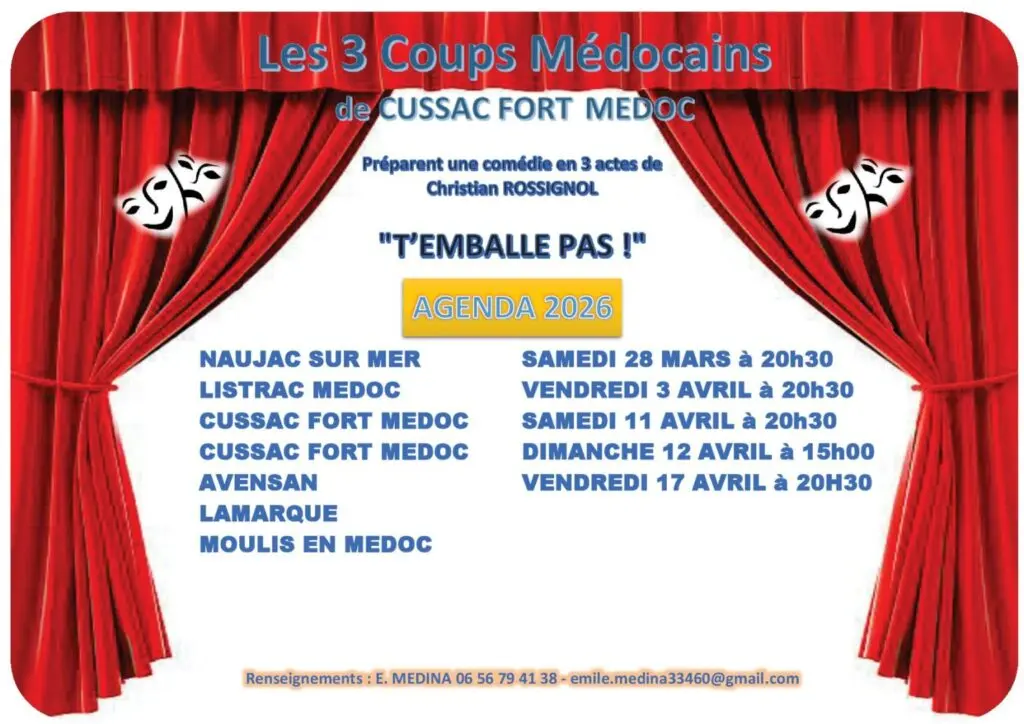 2026 04 11 +12 - Théâtre à Cussac