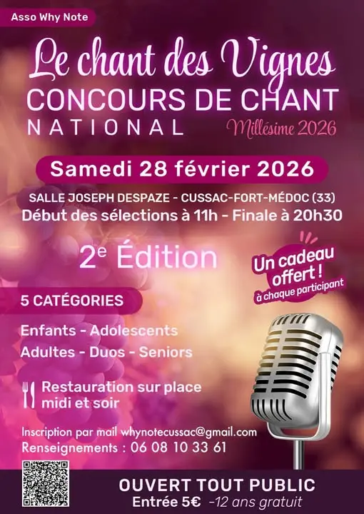 2026 02 28 - Concours de chant - Cussac