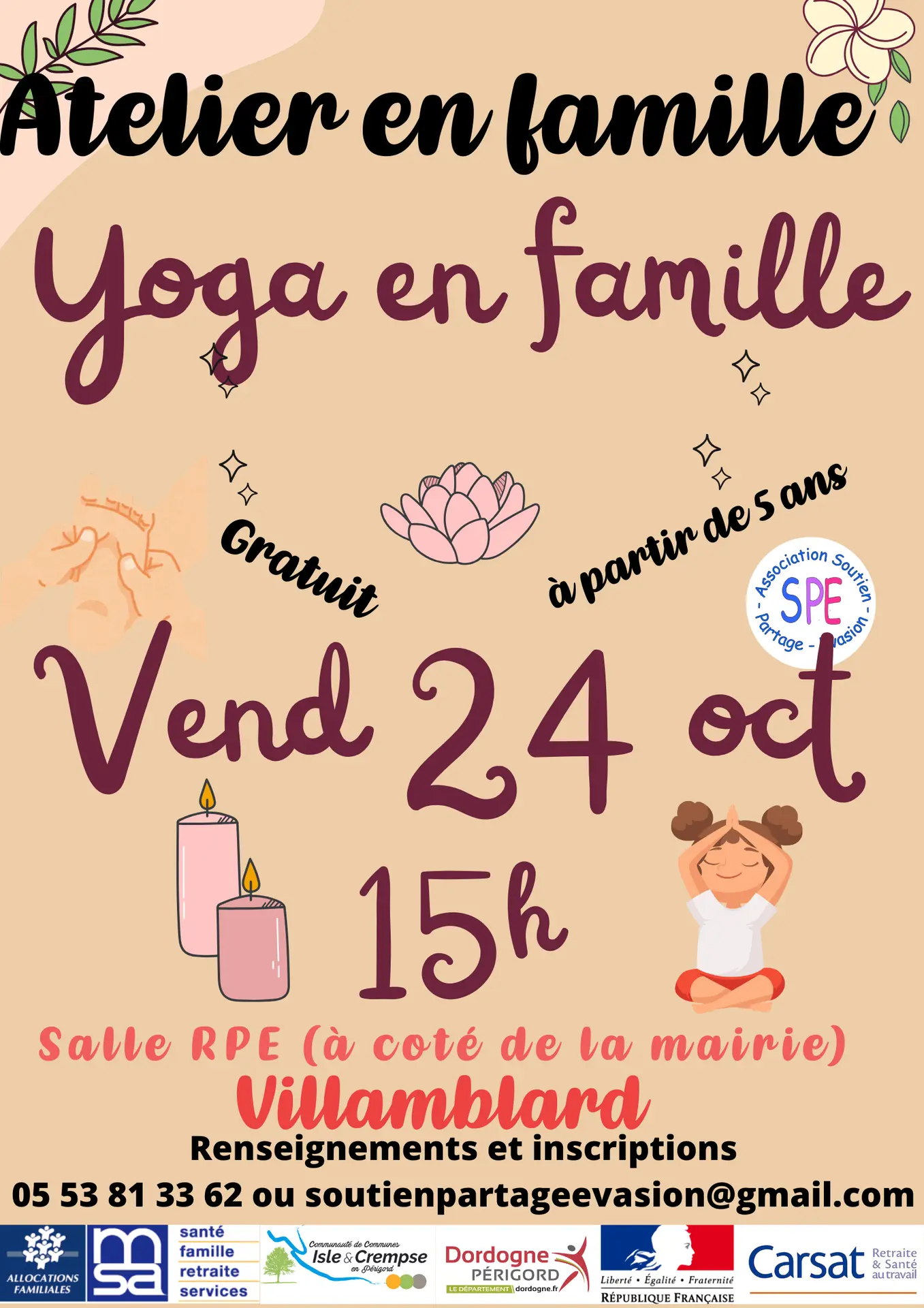 Yoga en famille - 3
