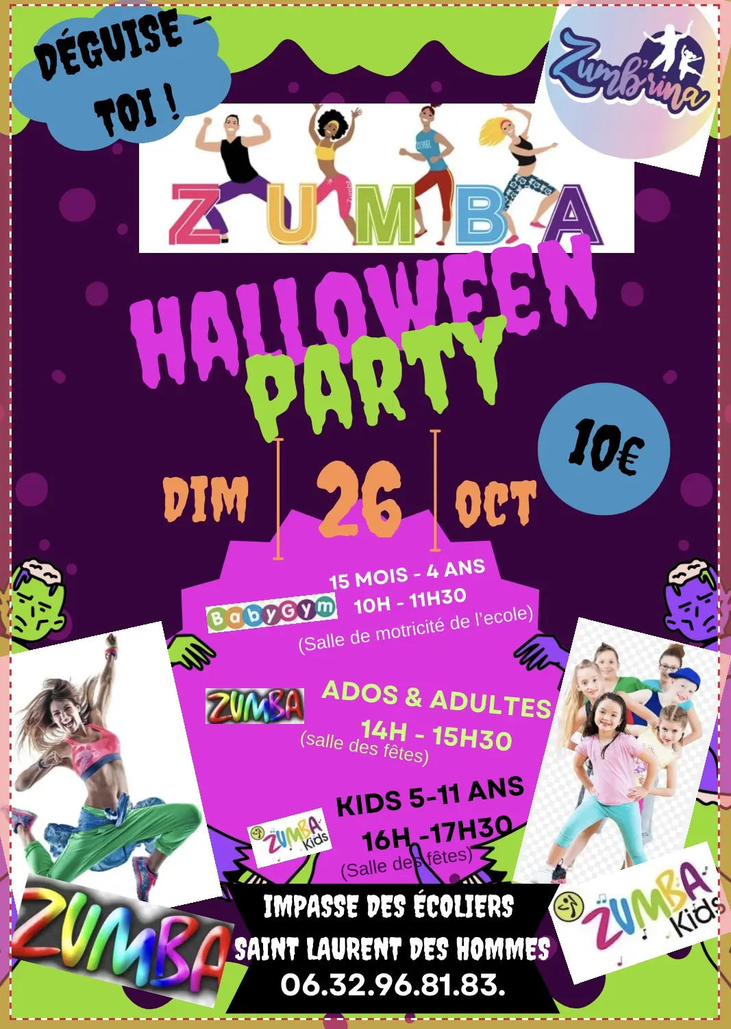 2610 Zumba Halloween Party