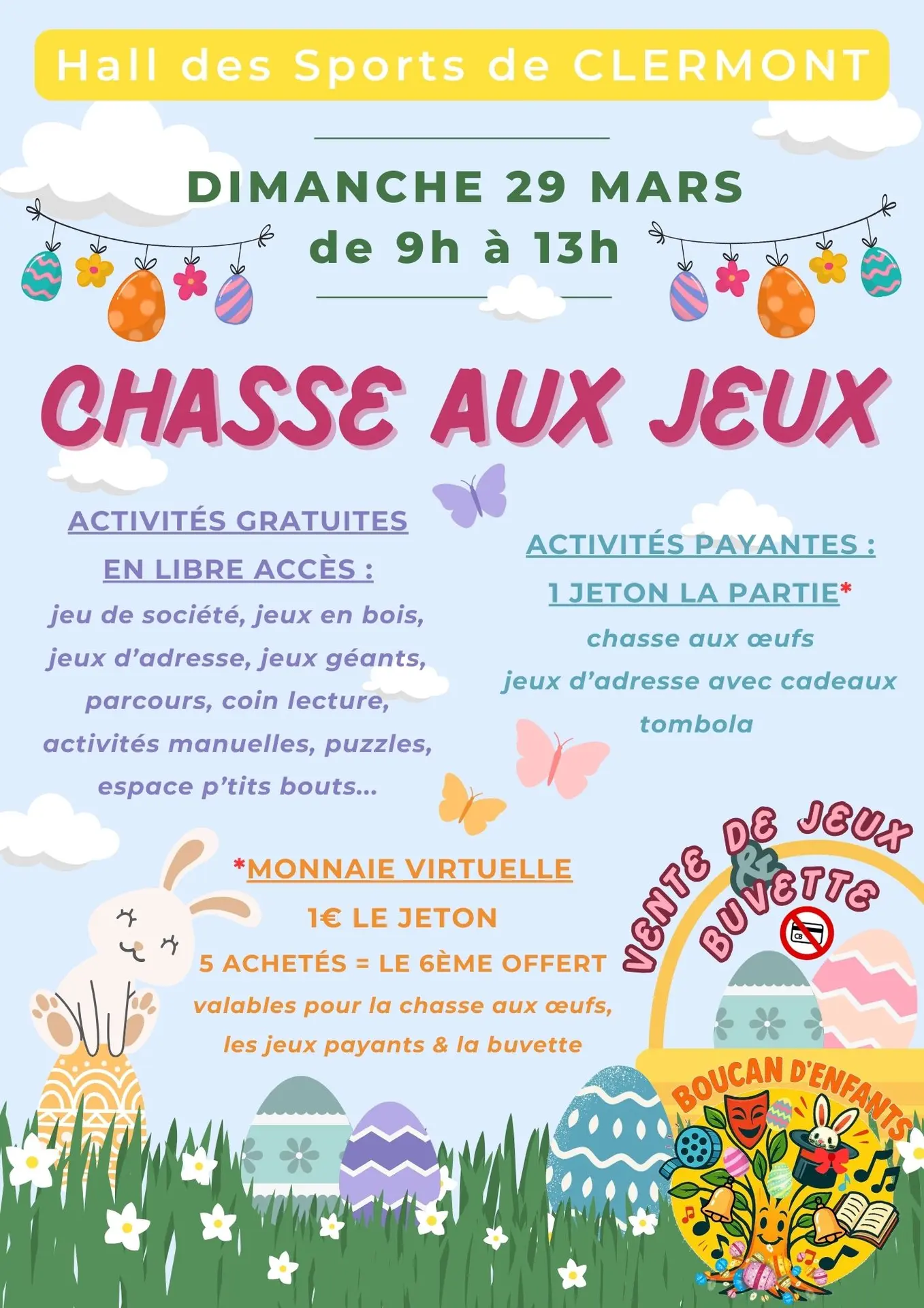 29 MARS Chasse aux jeux