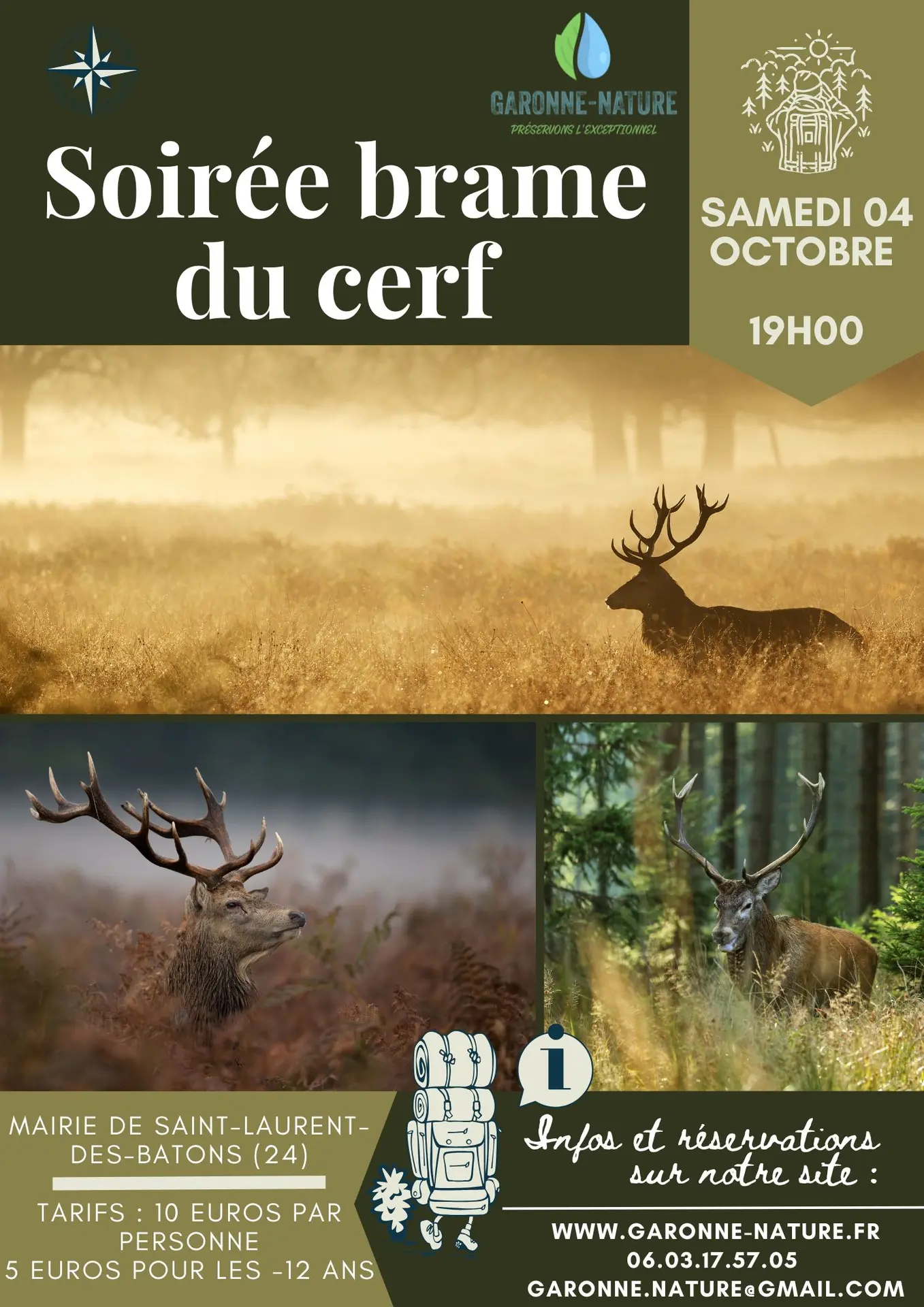Copie de Copie de Copie de Bleu Beige Blanc Illustration Photos Moderne Animé Evènement Sportif Séjour Randonnée Affiche Poster - 3