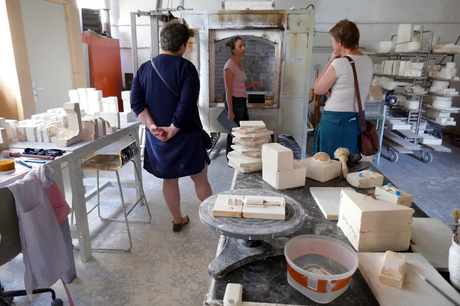 RAZES Atelier du blanc Visite