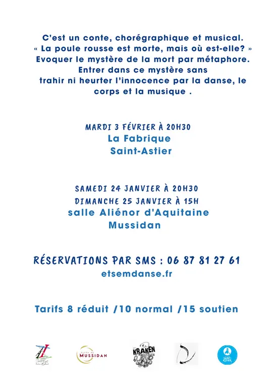 Spectacle La demeure de la terre qui tourne