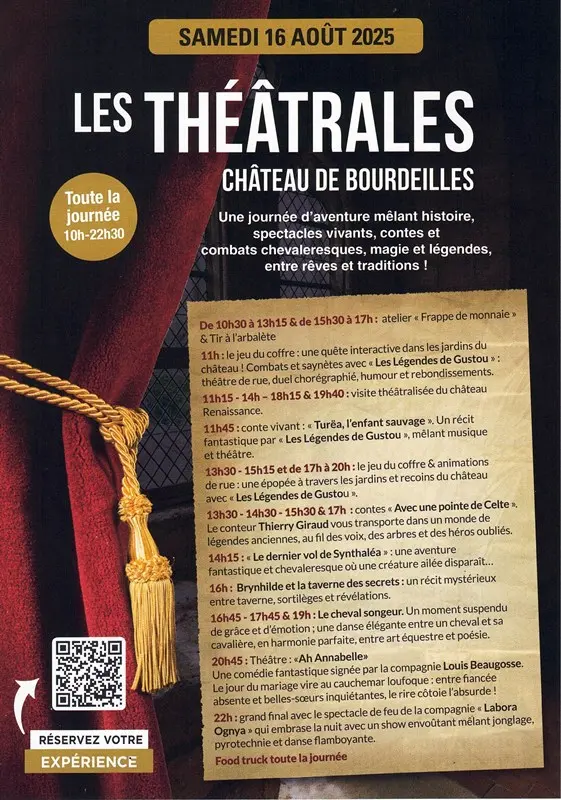 théâtrales de bourdeilles
