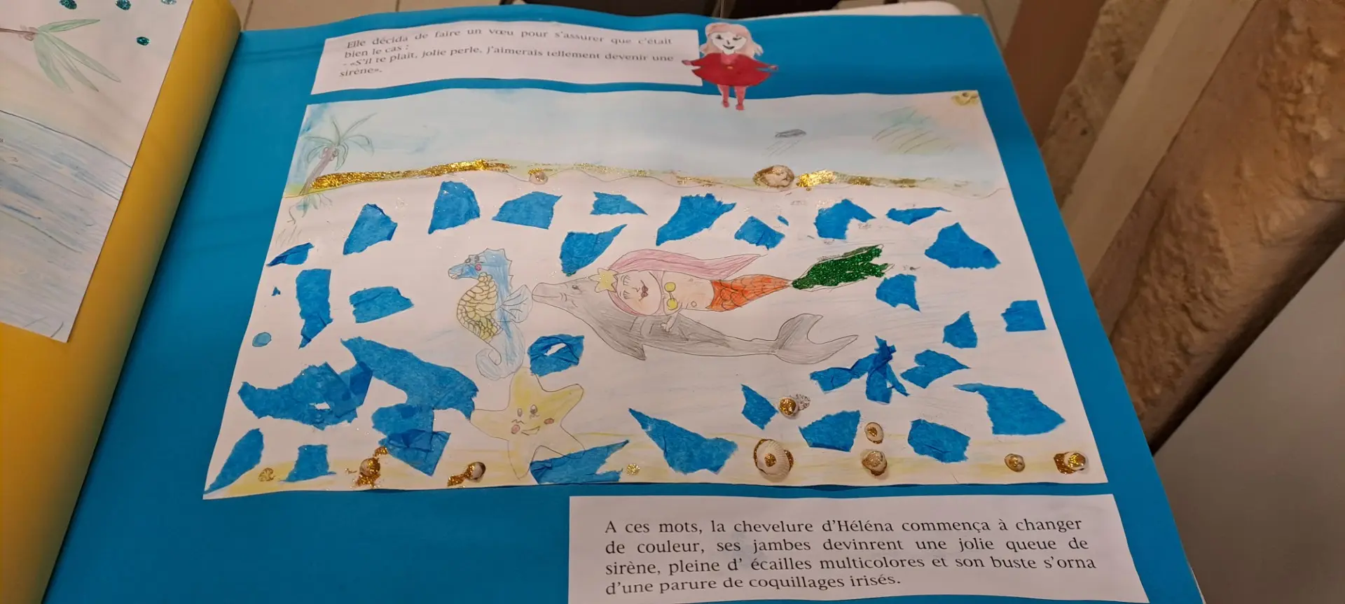 Livre conté la perle d'Héléna