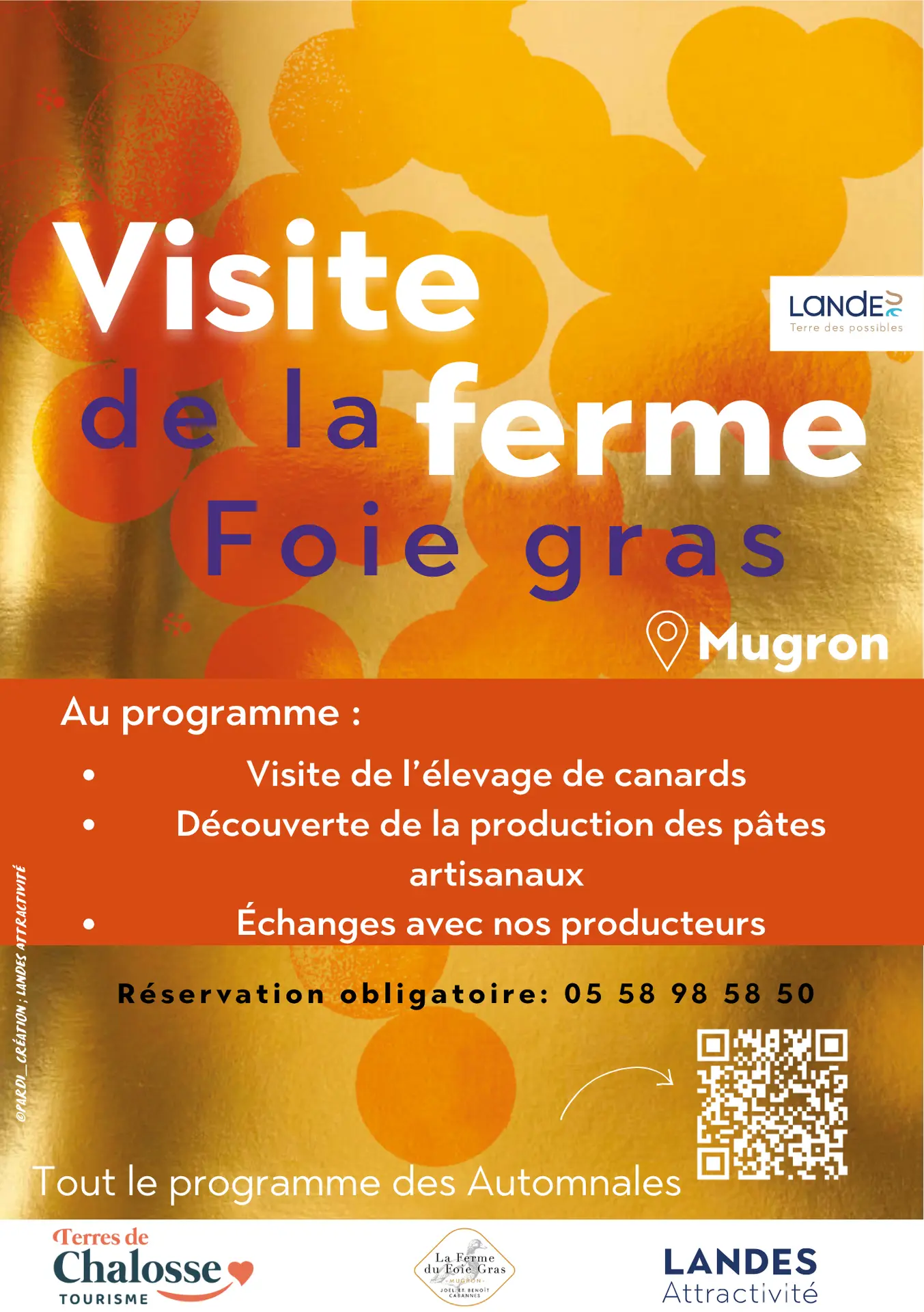 affiches Les Automnales - visite de la ferme du foie gras