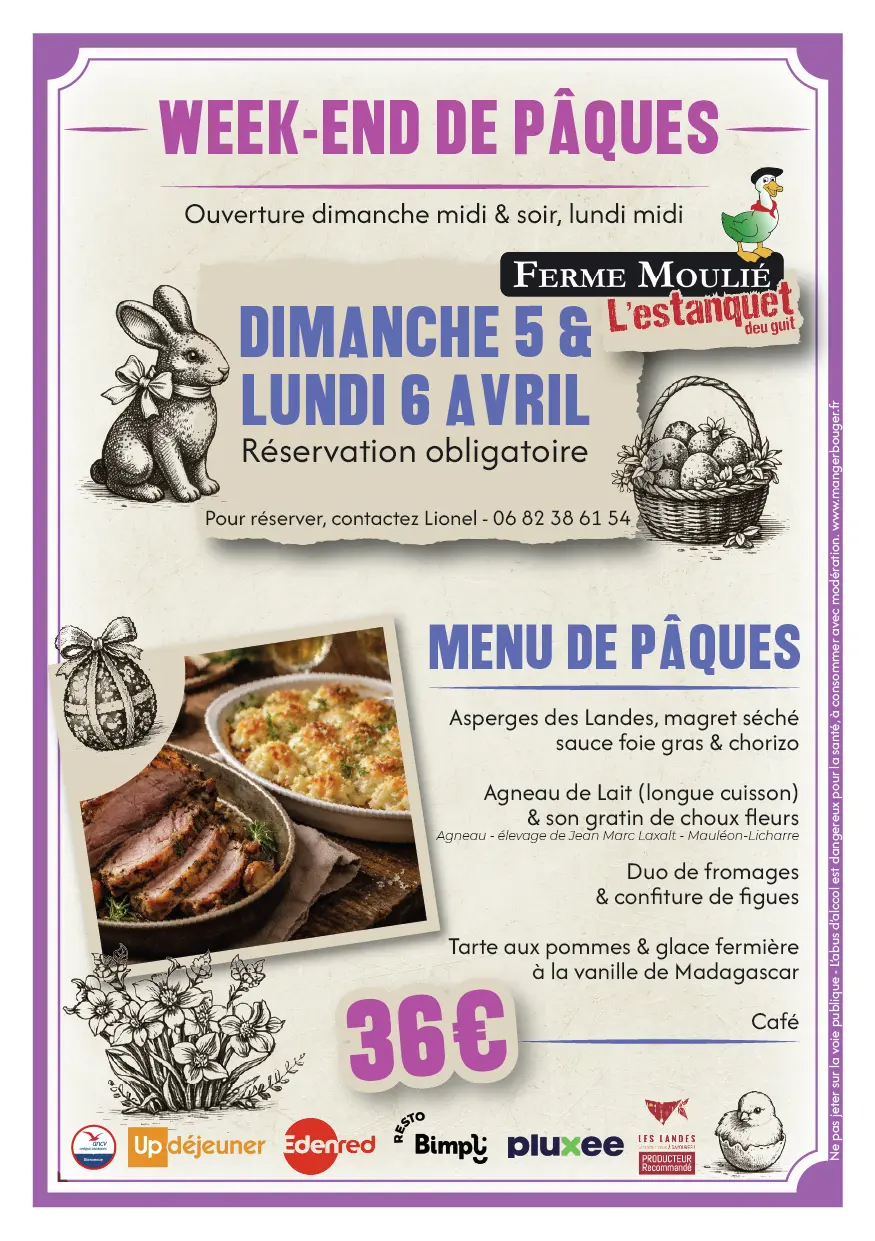 Flyer week-end de Pâques