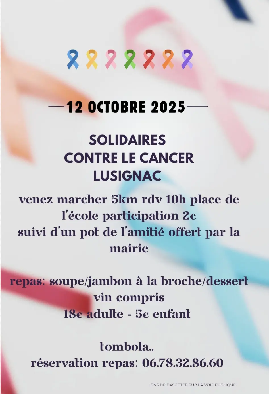 AFFICHE OCTOBRE ROSE