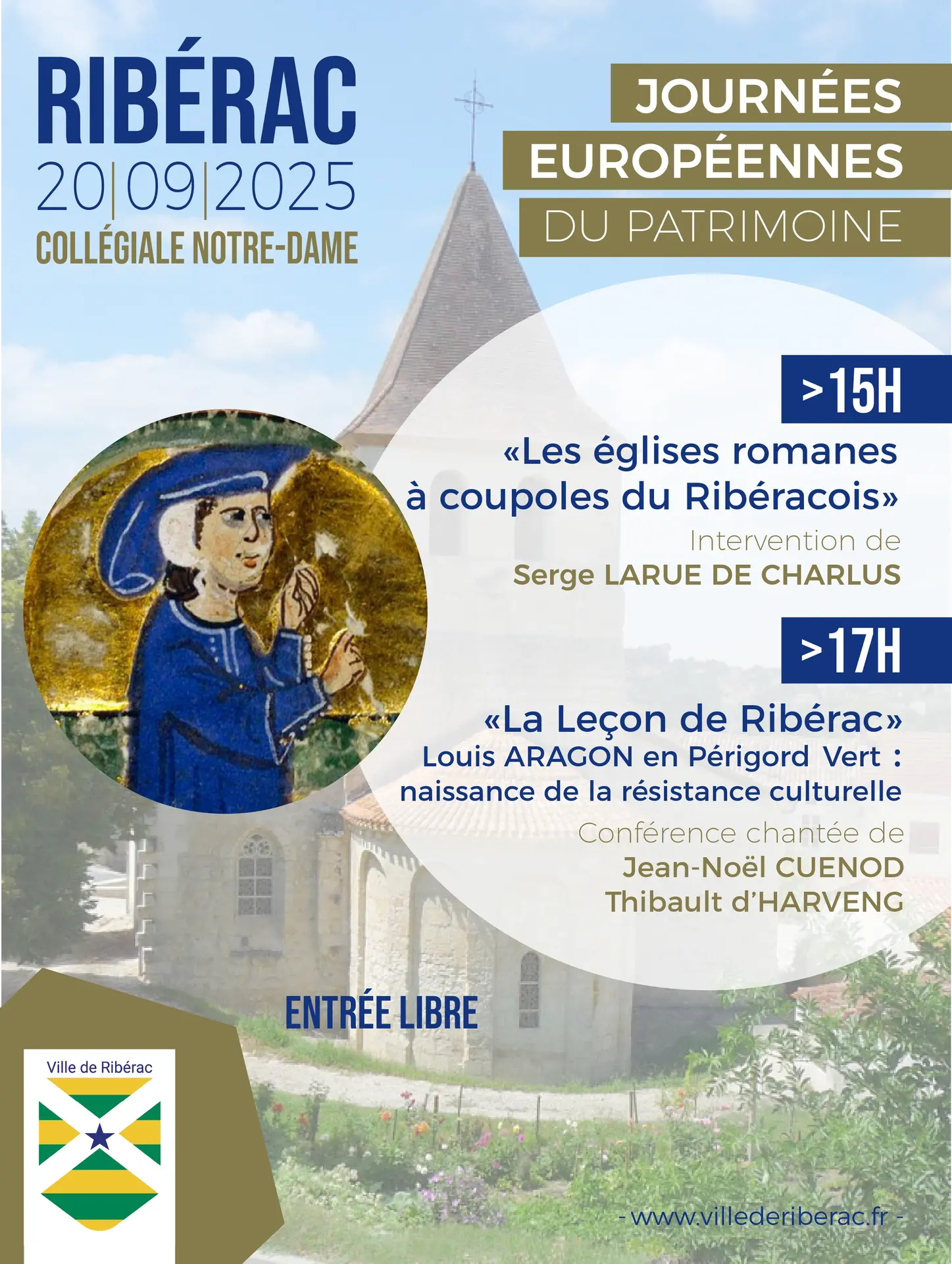 AFFICHE JOURNÉES DU PATRIMOINE 2025