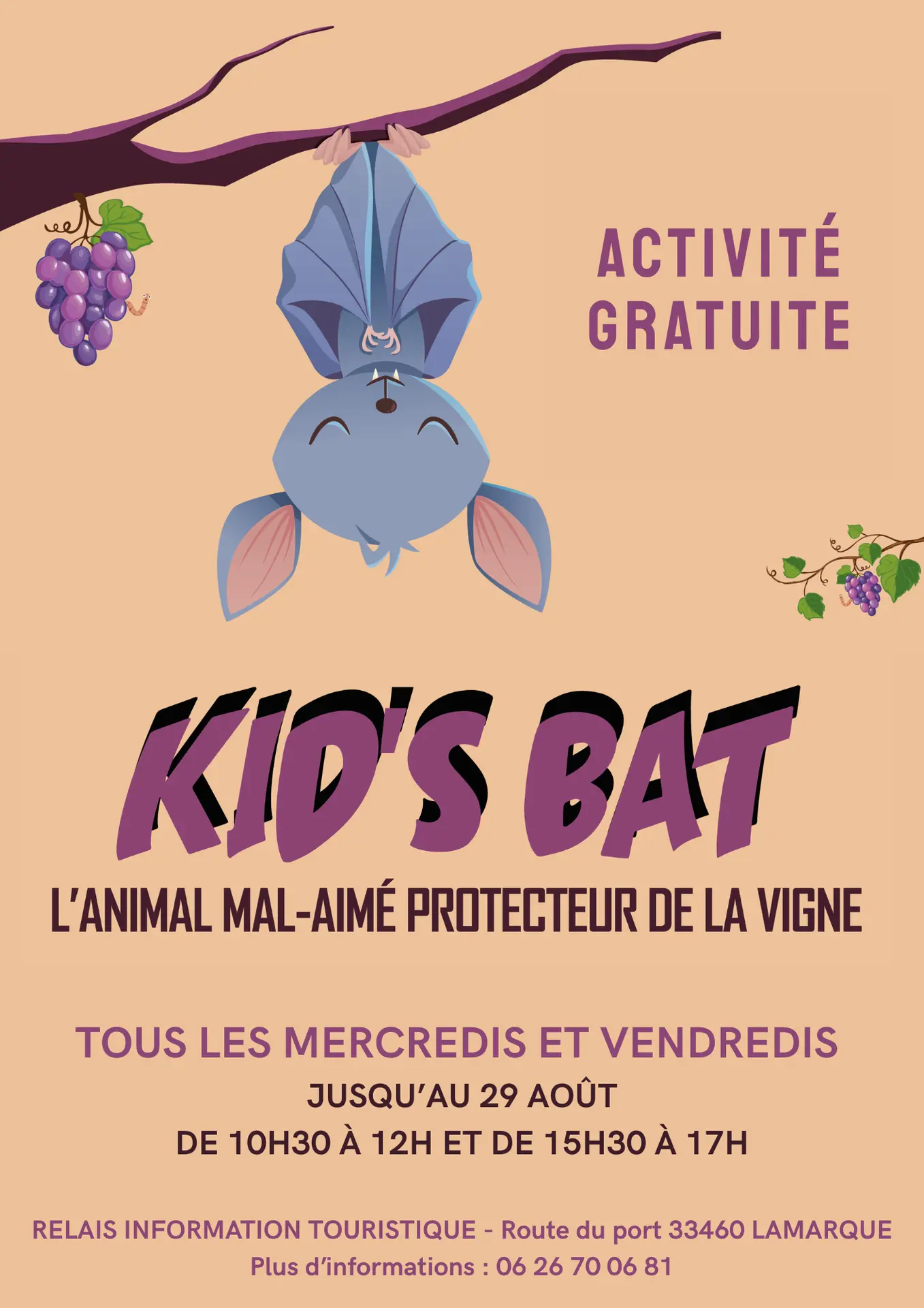 AFFICHE KIDS BAT - 1