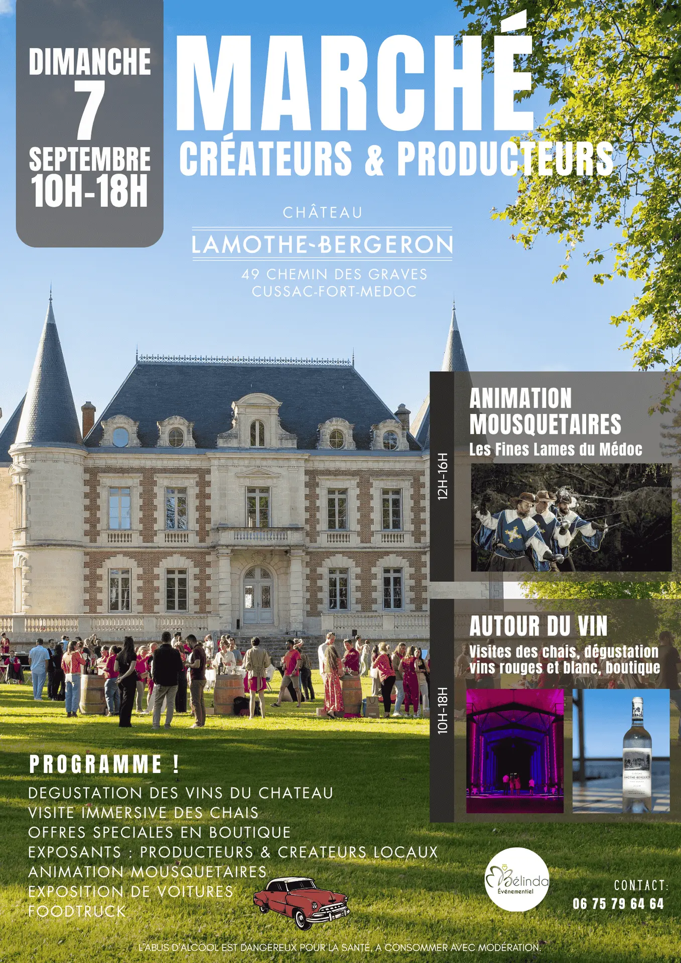 Affiche Marché de créateurs 2025 - 1