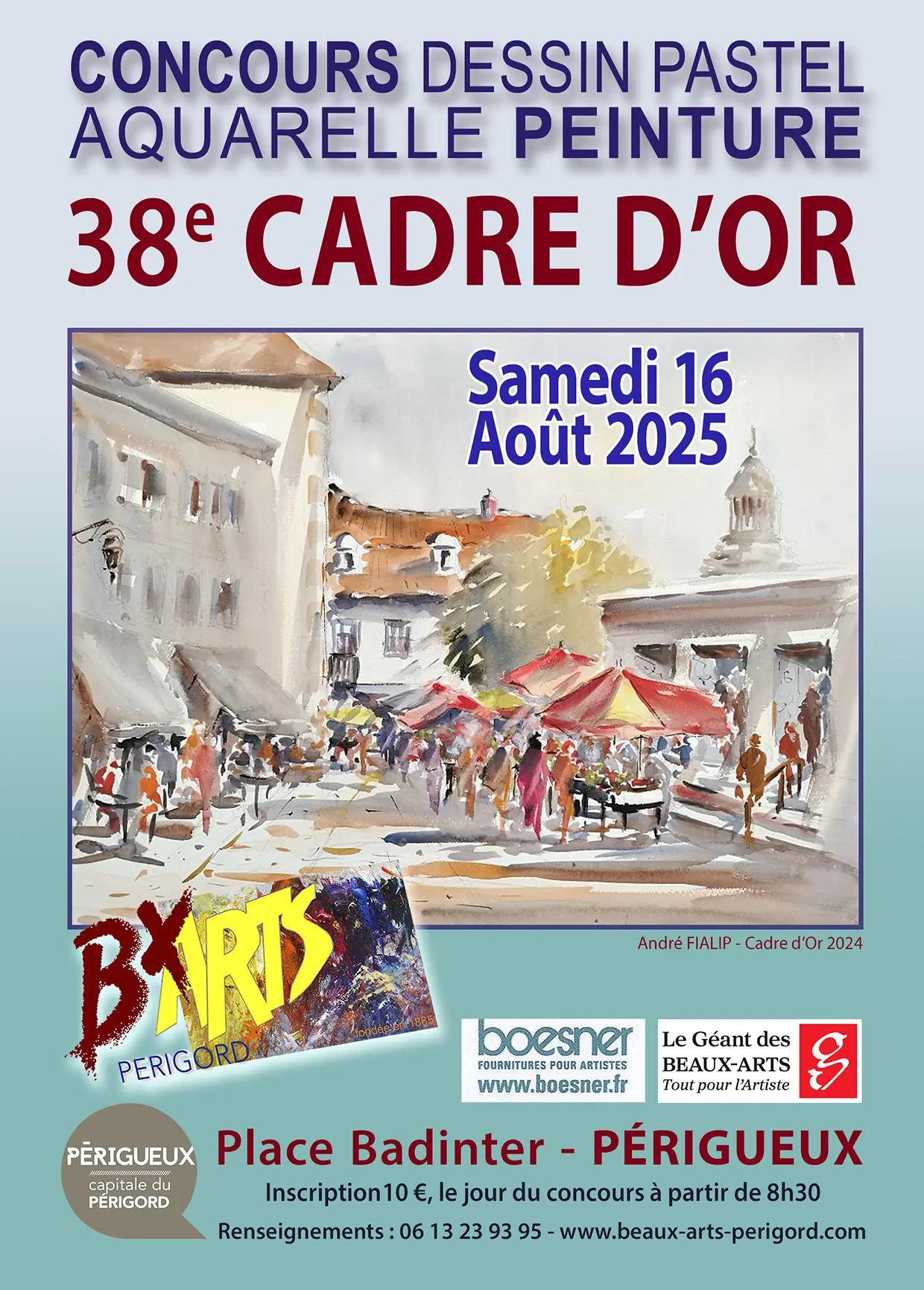 Affiche CADRE D'OR 2025