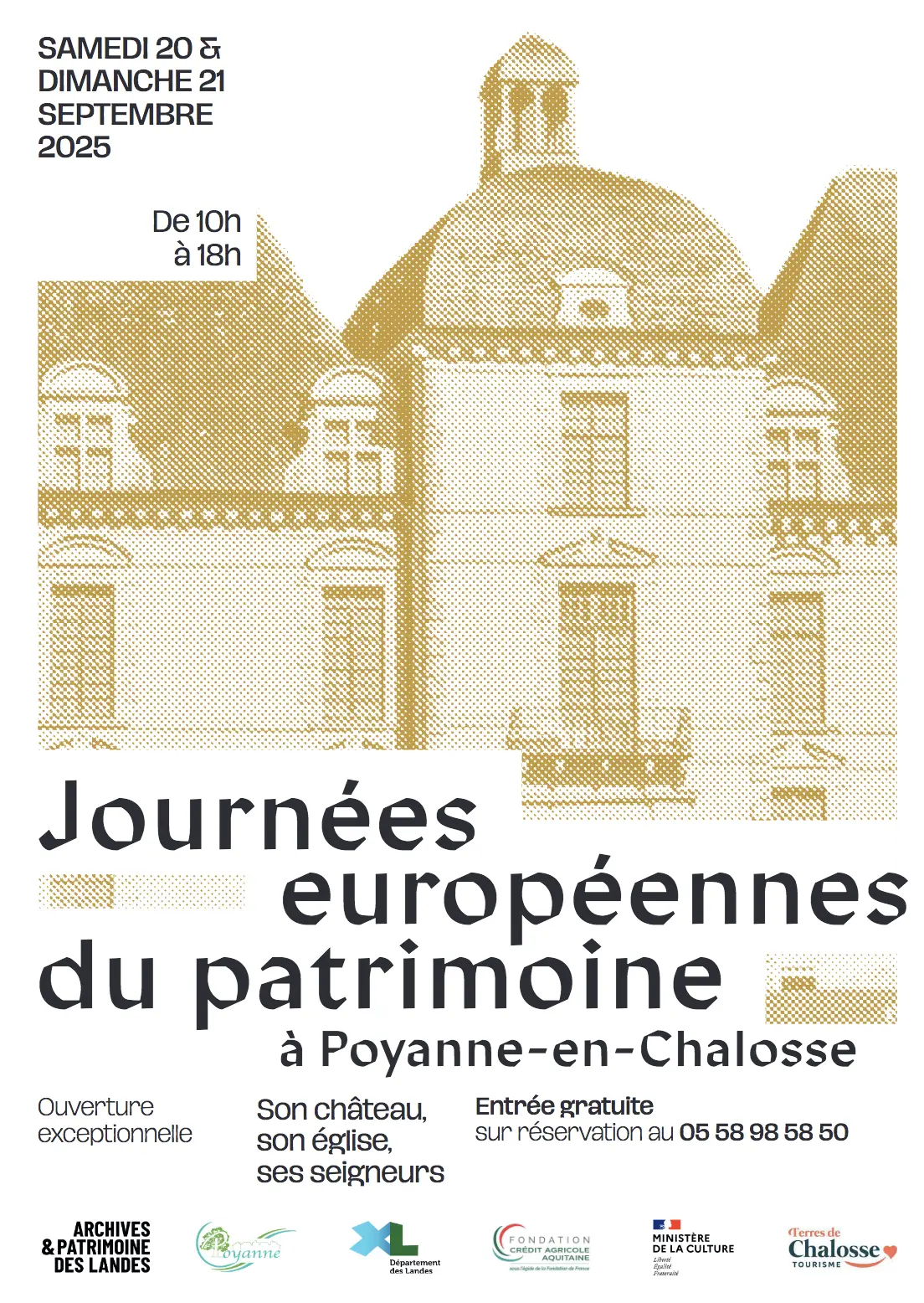Affiche officielle JEP Poyanne