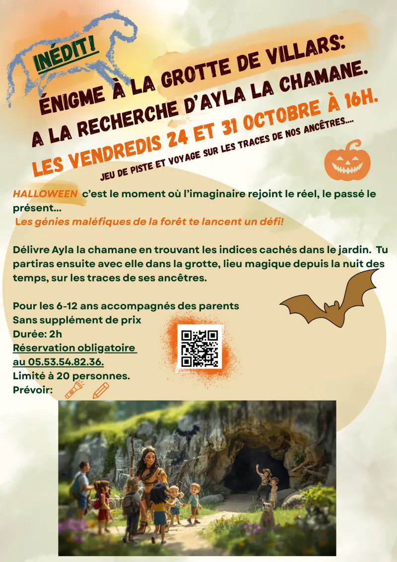Affiche halloween Ayla 2025