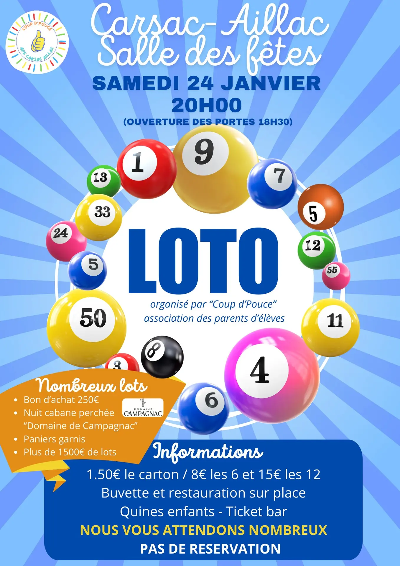 Affiche loto
