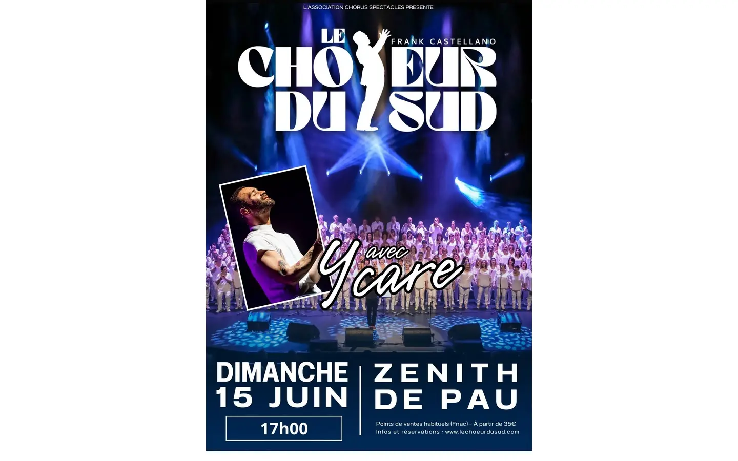 Affiches concerts 2025 le choeur du sud