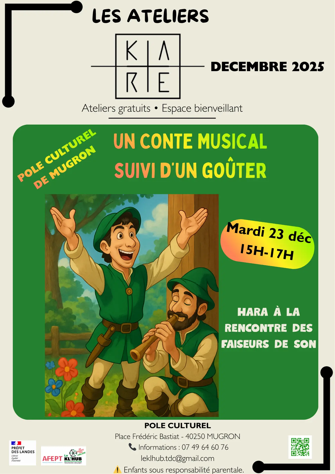 Atelier du KARE 23 DEC