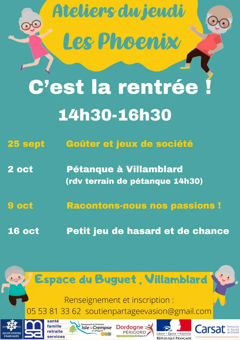 Ateliers du jeudi