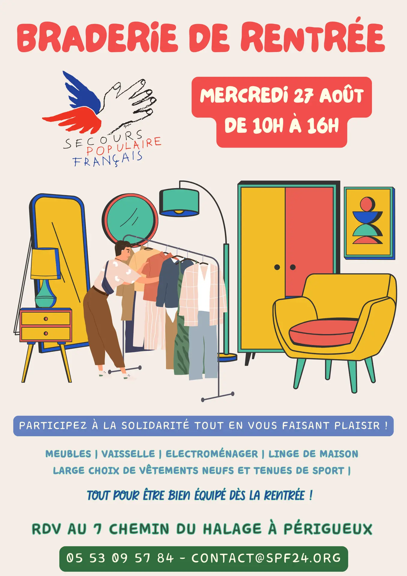 BRADERIE SOLIDAIRE - 1