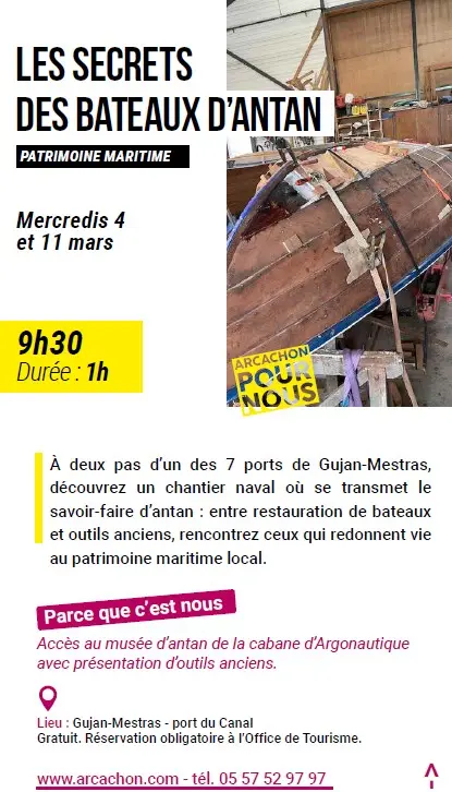 Arcachon pour nous - Bateaux