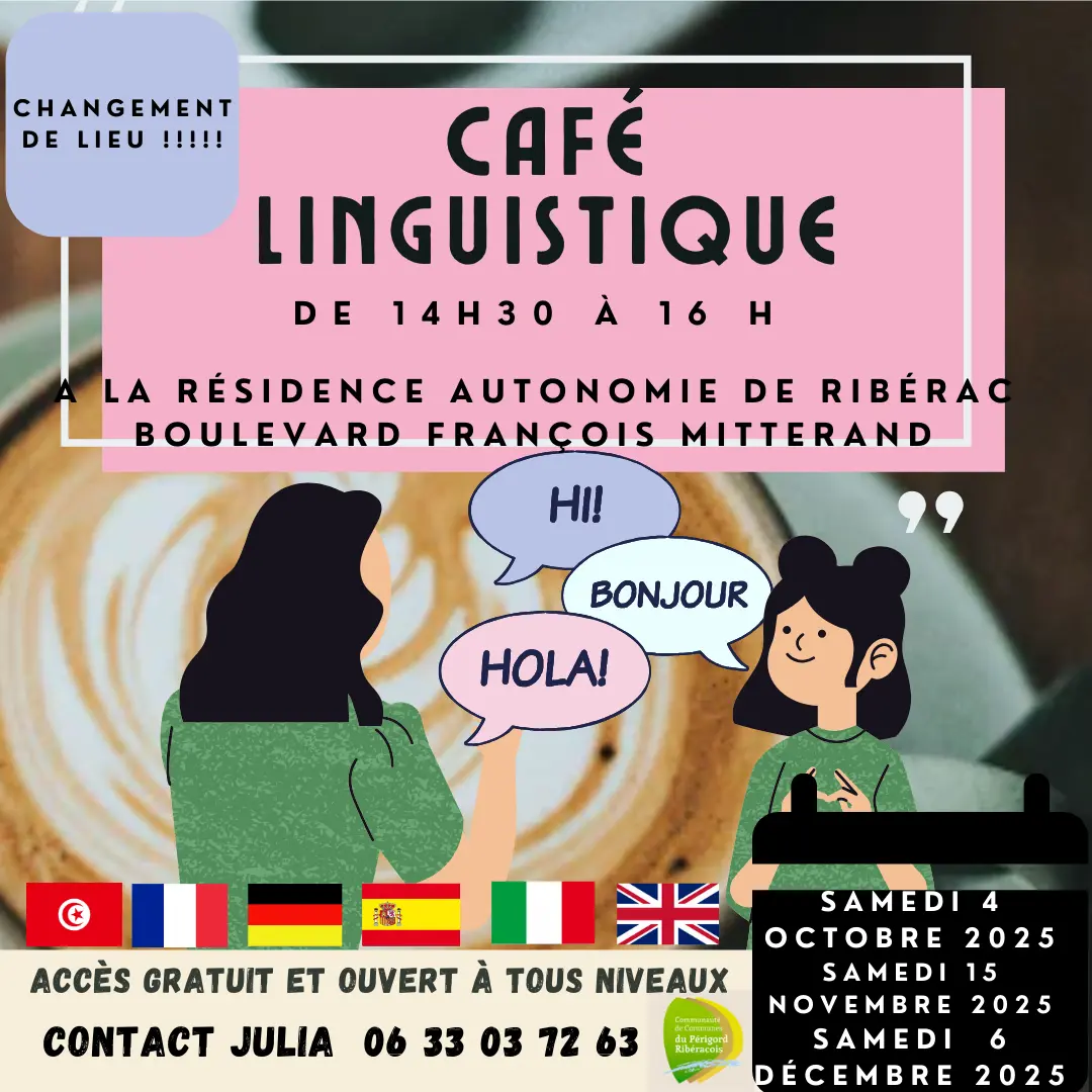 Café linguistique Ribérac