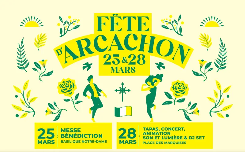 Affiche fête d'Arcachon