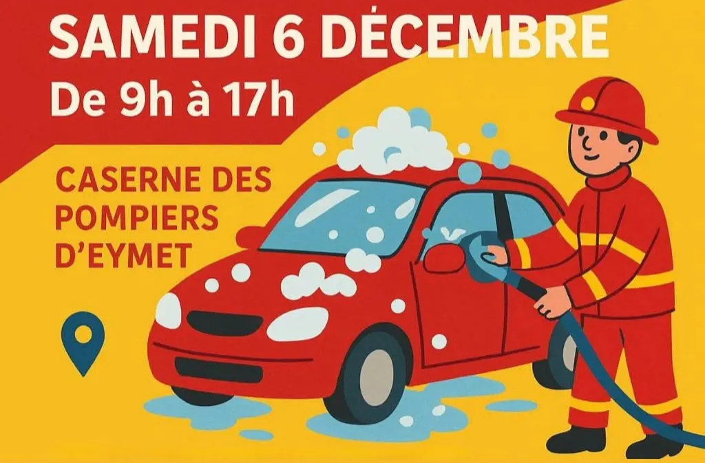 Car wash solidaire 6 dec Eymet