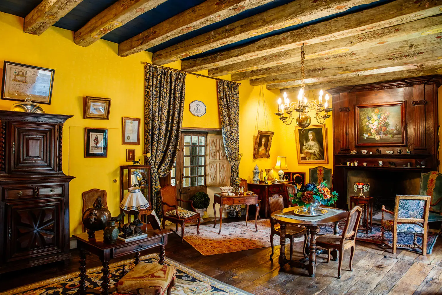 Château de Lacypierre intérieur