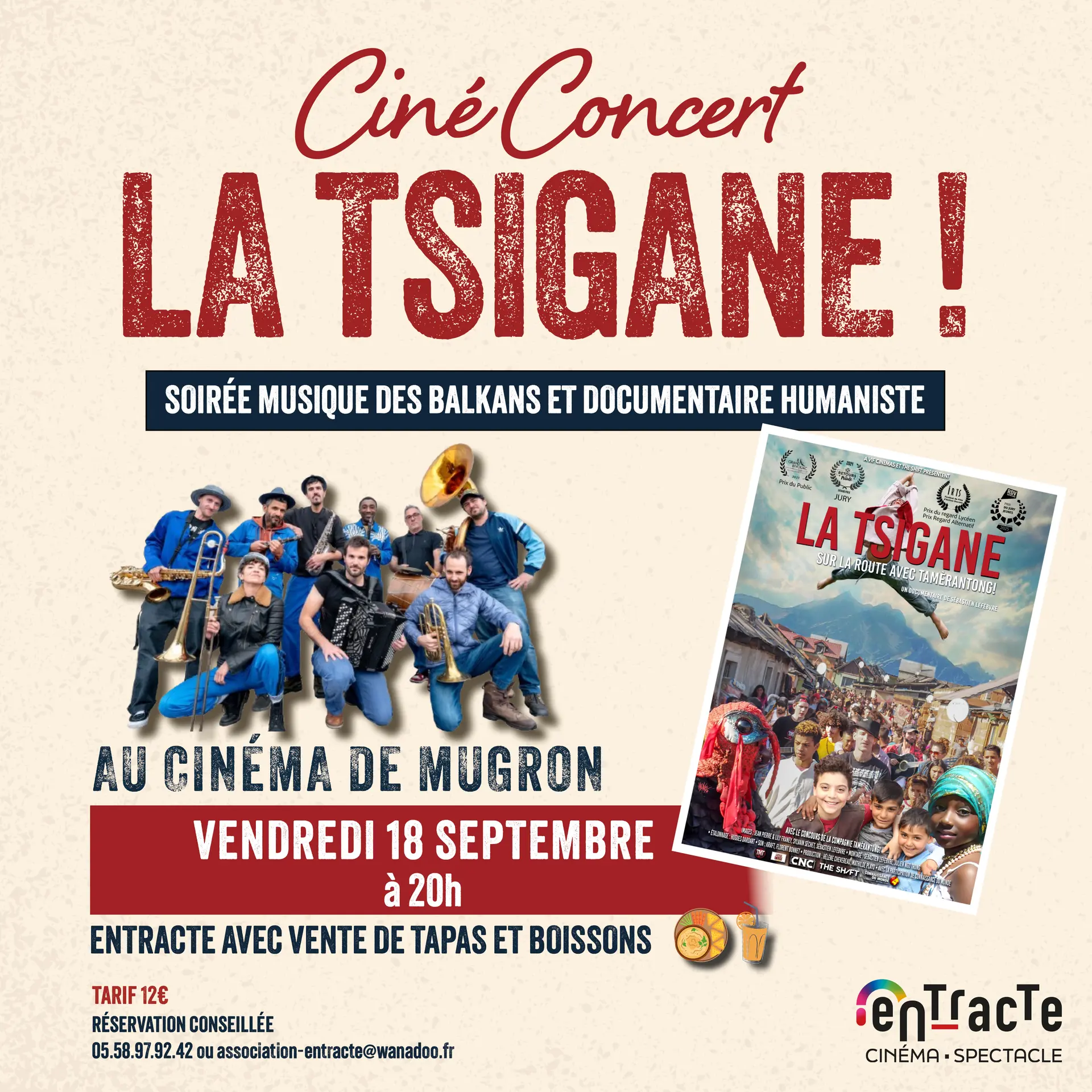 Ciné concert 18 SEPT