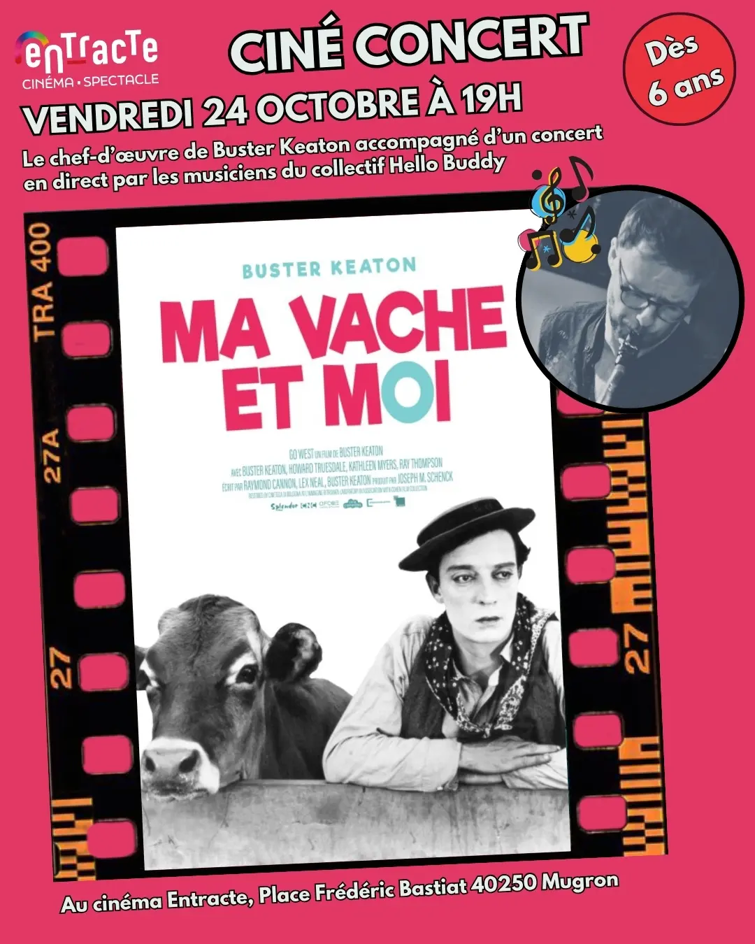 Ciné concert 24 OCT