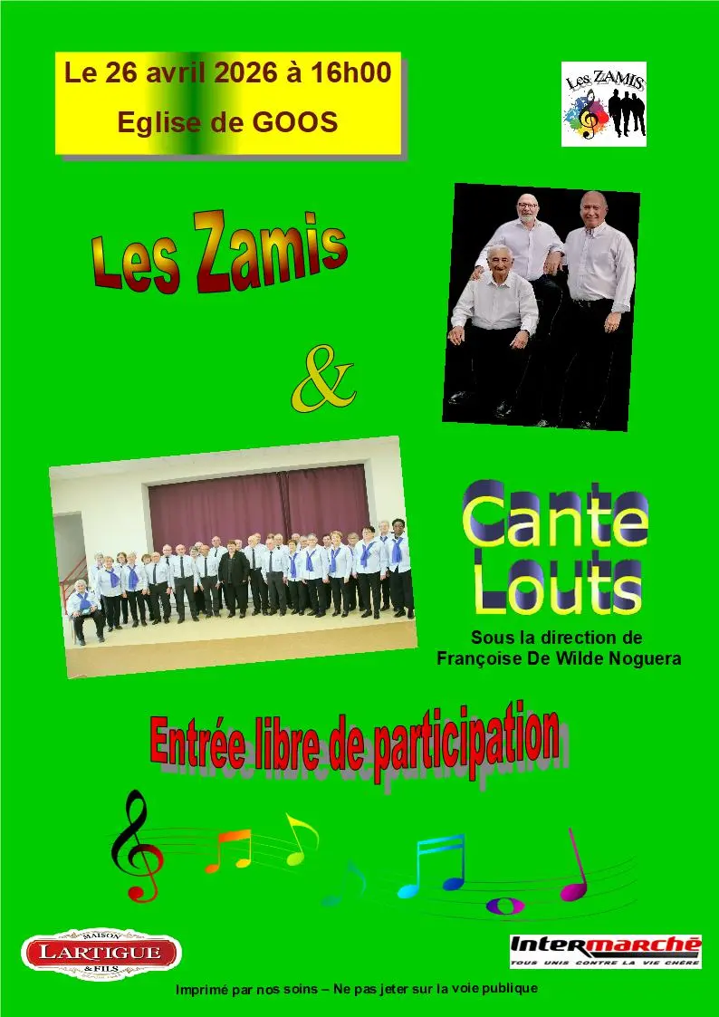 Concert Goos 26 AVRIL