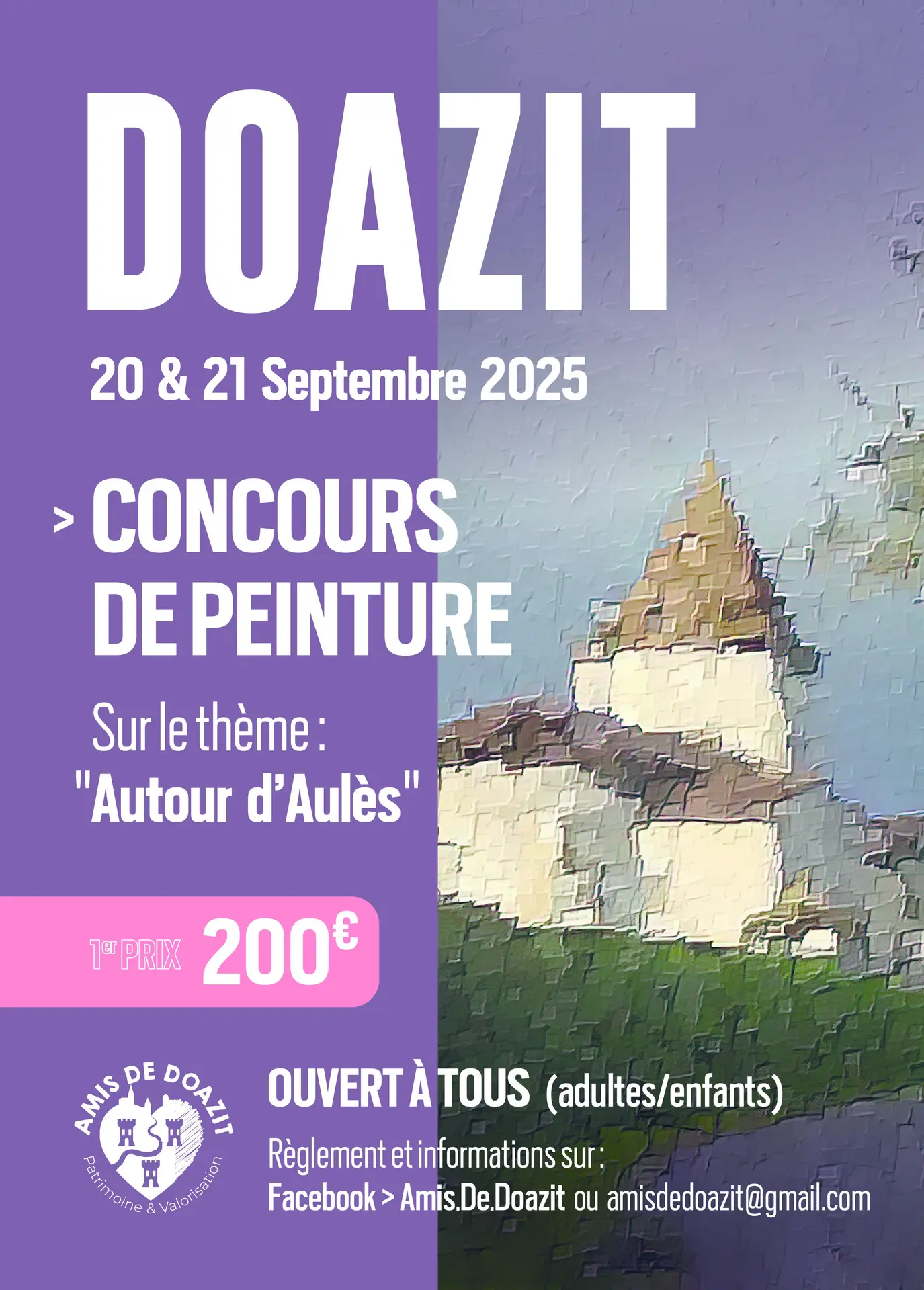 Concours peinture Aulès JEP 2025