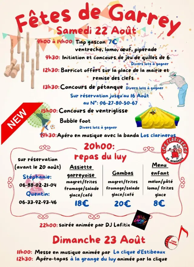Fêtes de Garrey