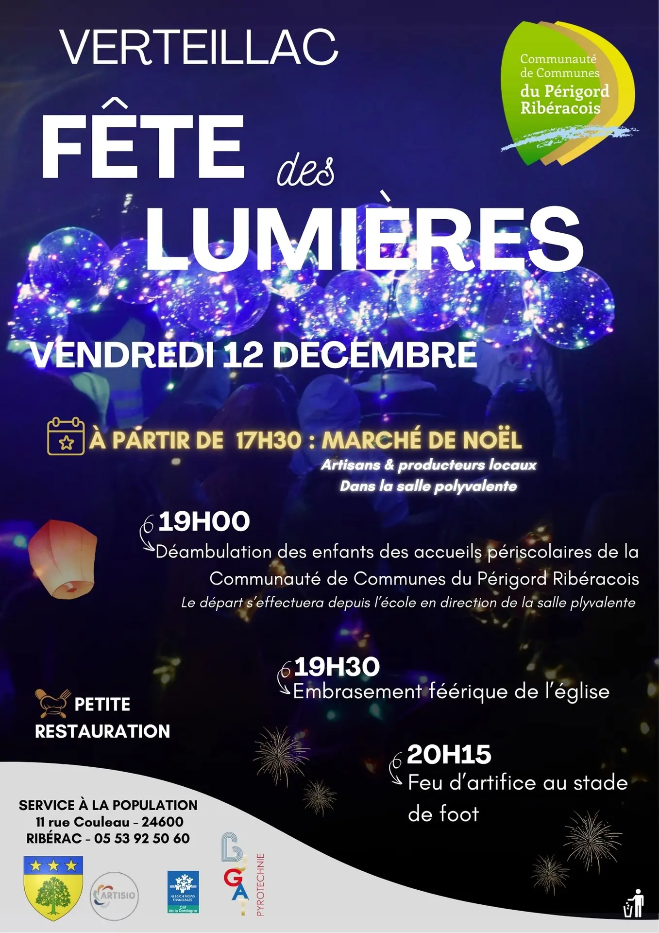 Fêtes des Lumières Verteillac