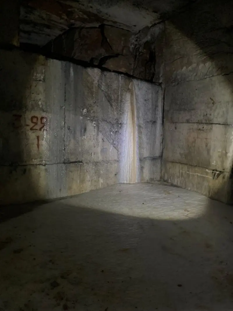 Fontaine pétrifiante carrière