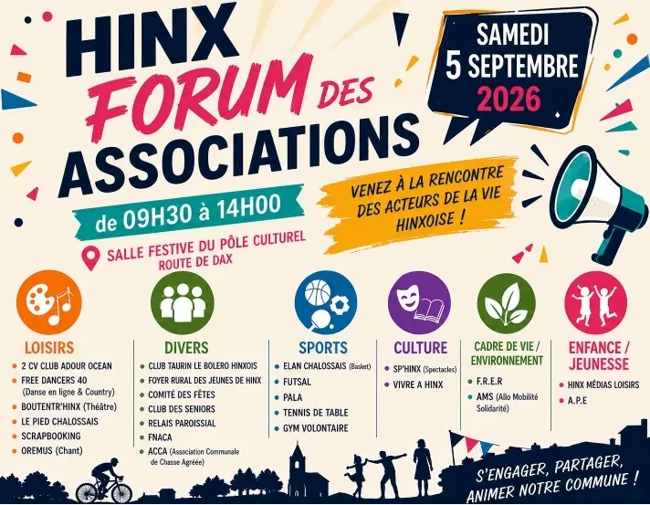 Forum des assos de Hinx 5 SEPT