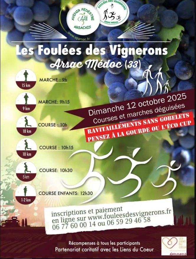 Foulée des vignerons 2025
