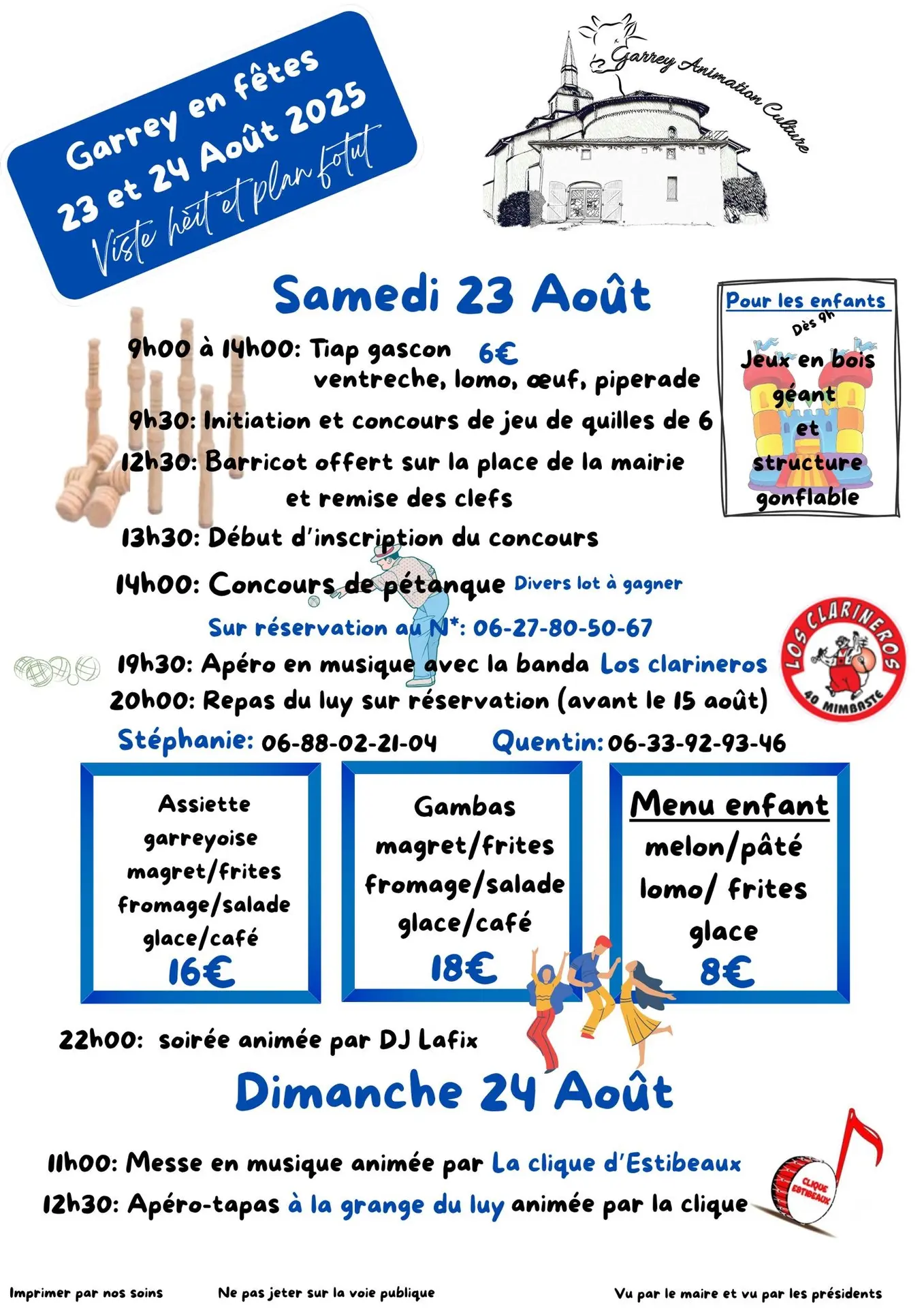Garrey fêtes