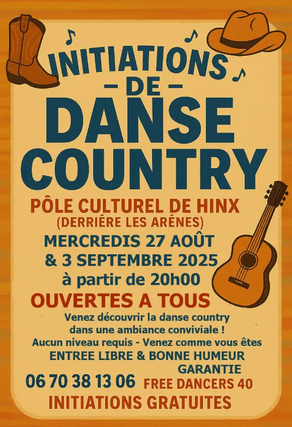 Initiation country hinx 3 SEPT