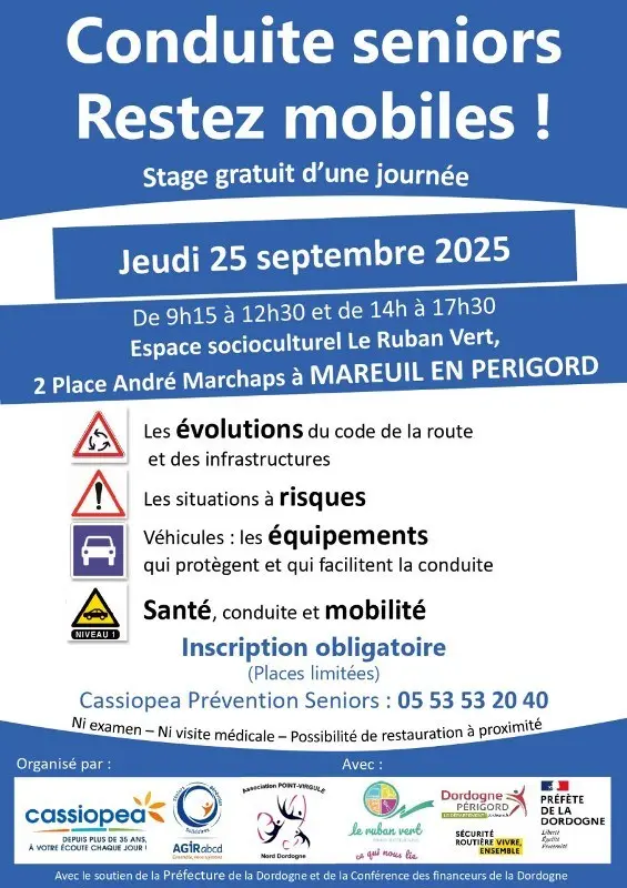 Journée de conduite seniors