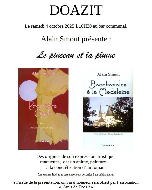 Le pinceau et la plume 4 OCT