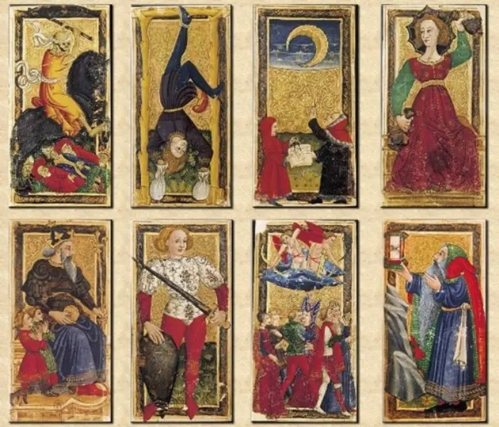 Légende d'Odinette - tarot de Charles VI