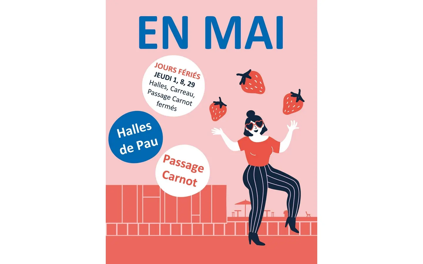 Les Halles en Mai