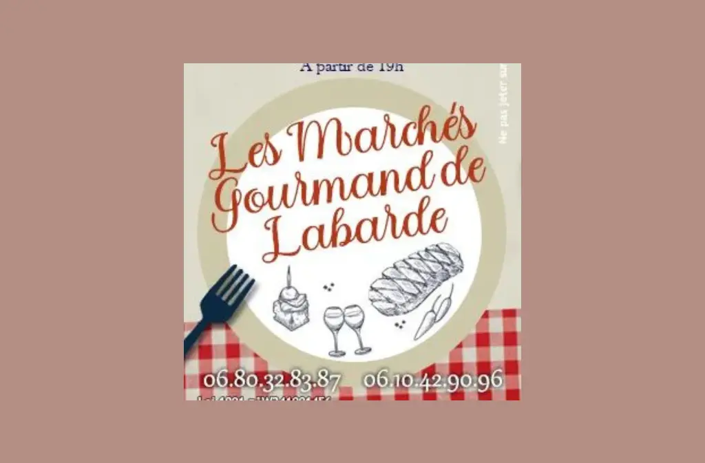 Les marchés gourmands de Labarde (1)