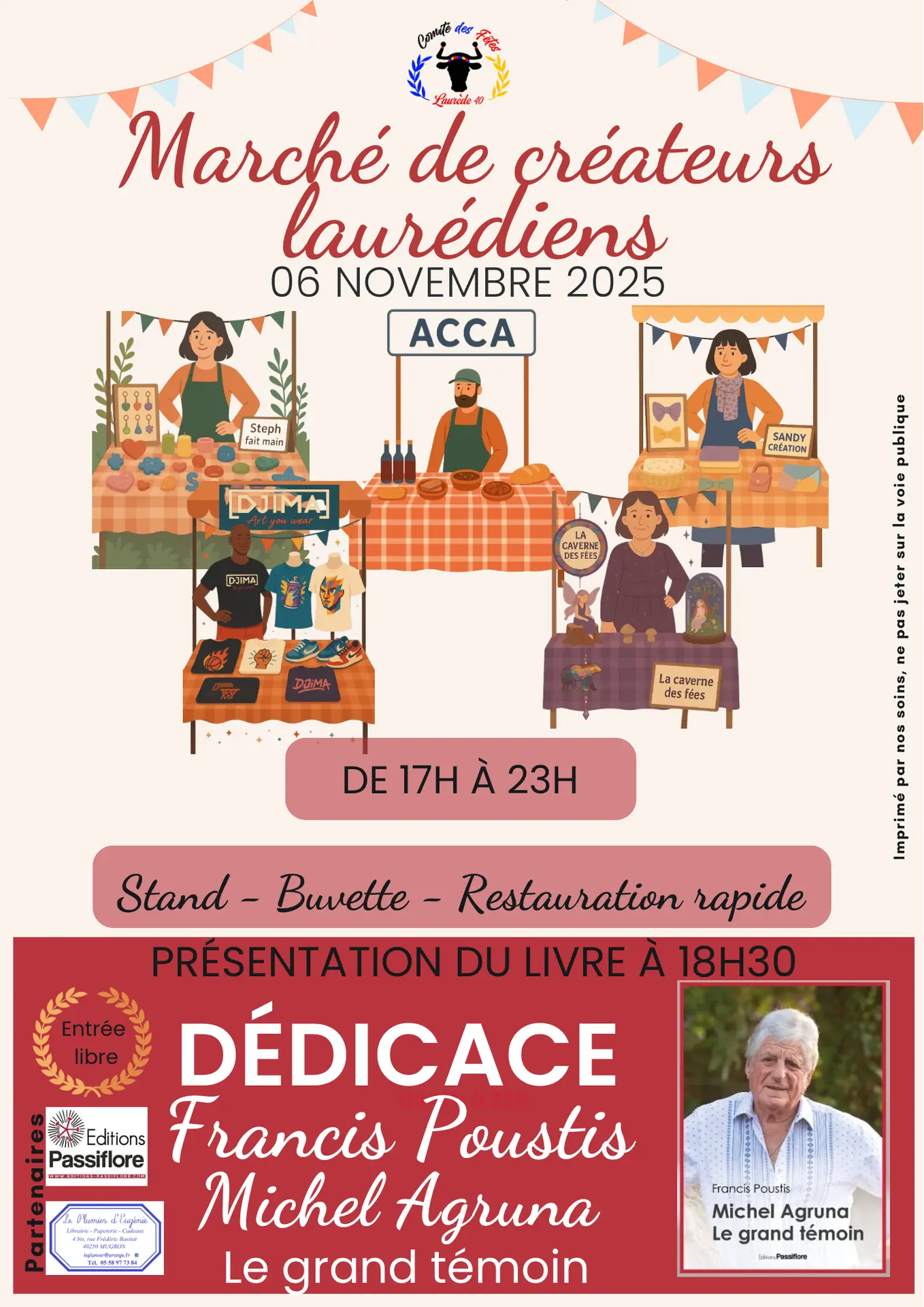 Marché créateurs Laurédiens 6 NOV