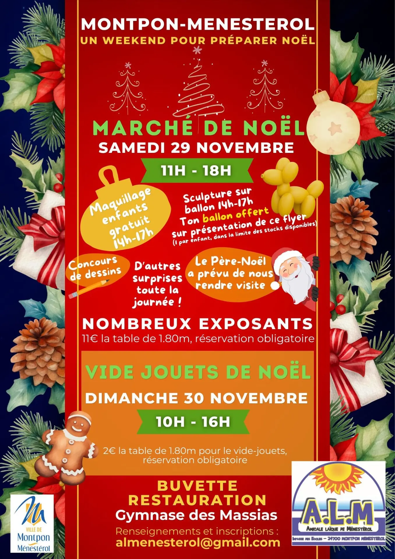Marché-de-Noël-montpon-amicale-laique-vallee-isle-perigord