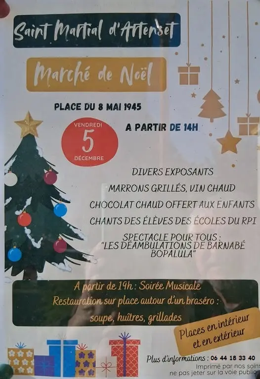 Marché-de-Noël -St-Martial-vallee-isle-perigord